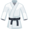 Martial Arts Uniform emoji on Facebook